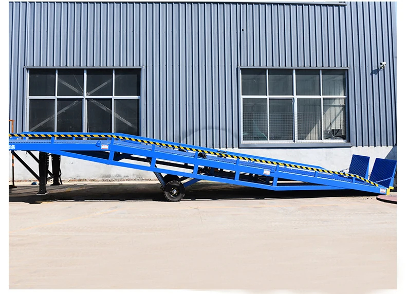 15噸升降高度調(diào)節(jié)板移動(dòng)登車(chē)橋